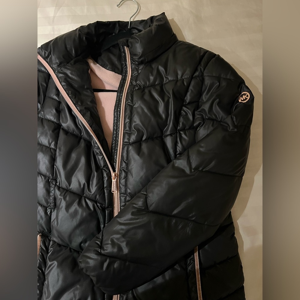 michael kors rose gold jacket